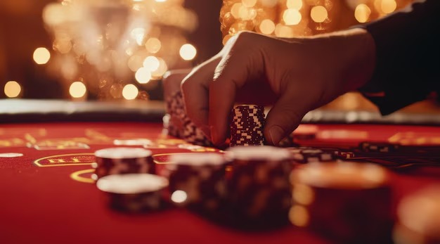 Baccarat live dealer table on slot rajacuan